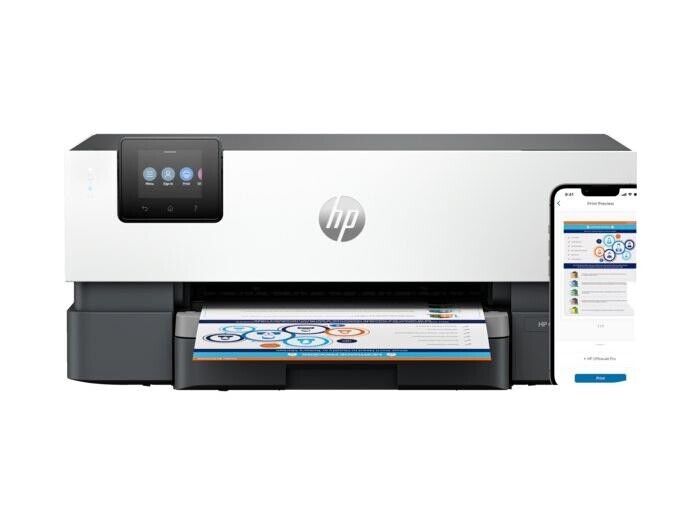 New Open Box HP - OfficeJet Pro 9110b Wireless Inkjet Printer - 5A0S1A