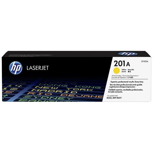 HP CF402A Yellow Toner Cartridge LaserJet 201A New Open Box