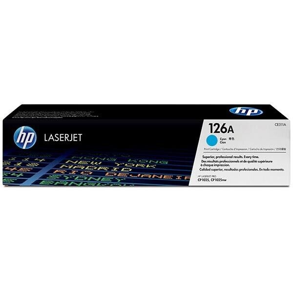 HP 126A (CE311A) Cyan Original Toner - New Open Box