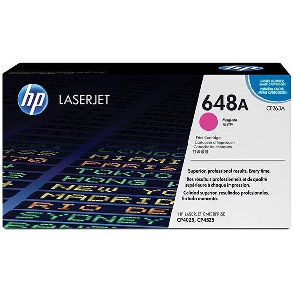 HP 648A (CE263A) Magenta Original Toner - New Open Box