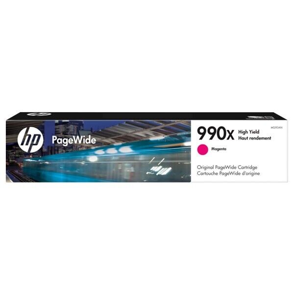 HP 990X High Yield Magenta Original PageWide Cartridge, M0J93AN - Open Box