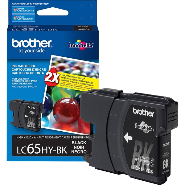 Brother High Yield Black Ink Cartridge (900 Yield)