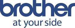 Brother 18mm (3/4") Black on Clear Laminated Tape (8m/26.2') (1/Pkg)