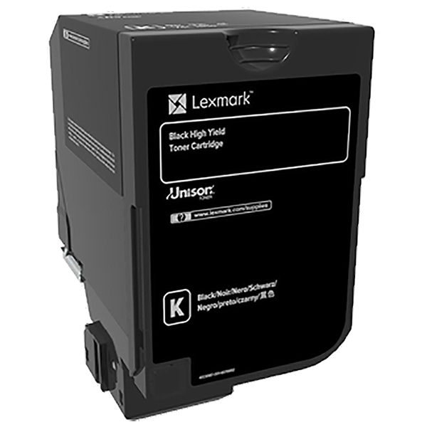 Lexmark High Yield Black Toner Cartridge (20000 Yield) (74C0H10)