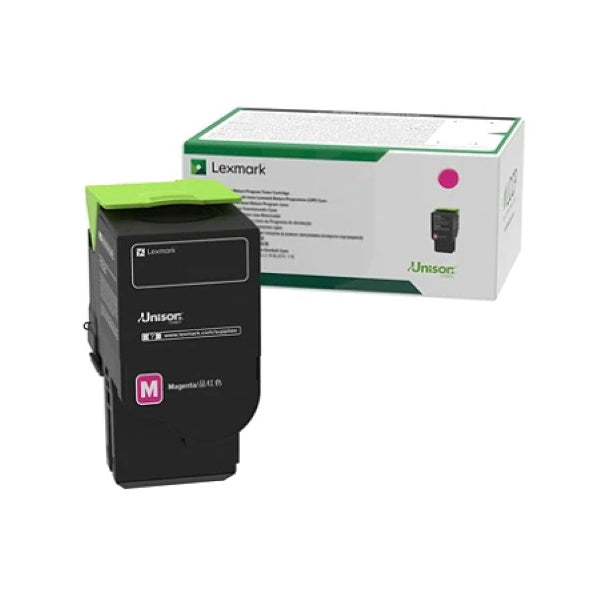 Lexmark Magenta Return Program Toner Cartridge (1400 Yield)