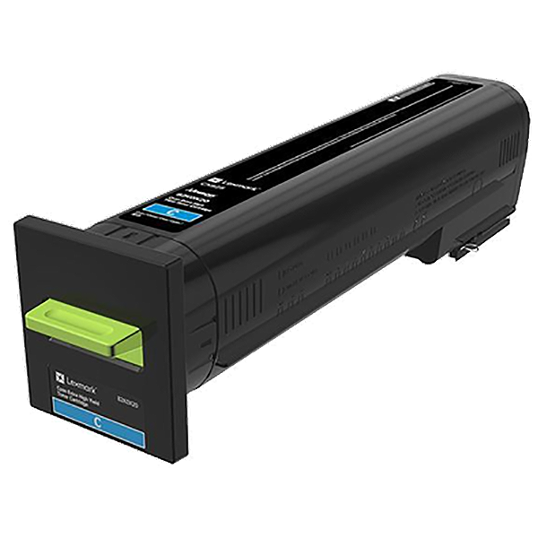 Lexmark Extra High Yield Cyan Toner Cartridge (22000 Yield) (82K0X20)