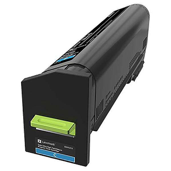 Lexmark Ultra High Yield Cyan Return Program Toner Cartridge (55000 Yield) (82K1UC0)
