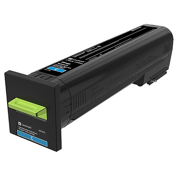 Lexmark Extra High Yield Cyan Return Program Toner Cartridge (22000 Yield) (82K1XC0)