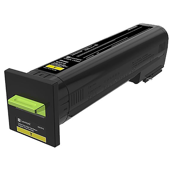Lexmark Extra High Yield Yellow Return Program Toner Cartridge (22000 Yield) (82K1XY0)