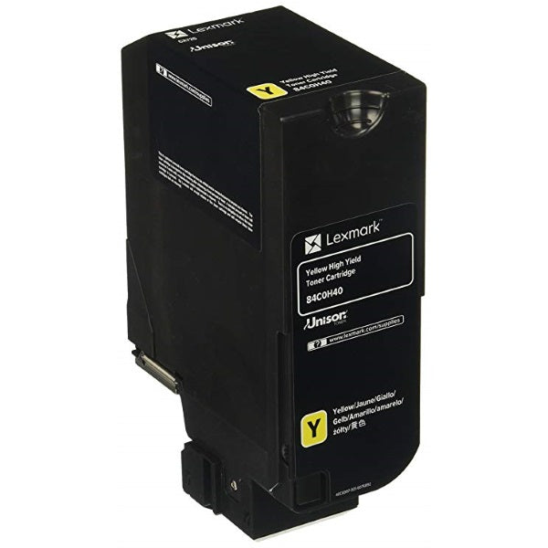 Lexmark High Yield Yellow Toner Cartridge (16000 Yield) (84C0H40)