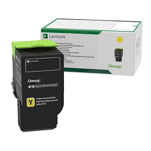 Lexmark High Yield Yellow Return Program Toner Cartridge (2300 Yield) (C231HY0)