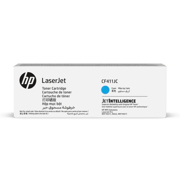 HP Color LaserJet Pro M377, M452, MFP M477 Cyan LaserJet Contract Toner [6K Yield]