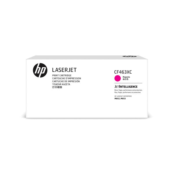 HP 656XC Color LaserJet Enterprise M652, M653 High Yield Magenta Original LaserJet Contract Toner Cartridge (22,000 Yield)