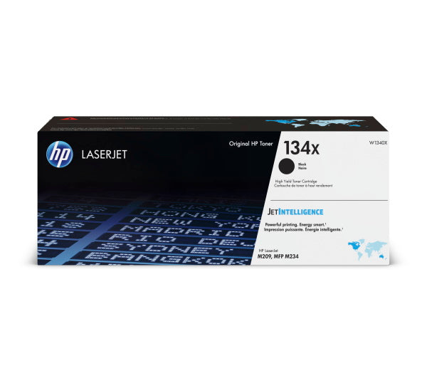 HP 134X LaserJet M207, M212, M209, M234 MFP Black Original LaserJet Toner Cartridge (2,400 Yield)