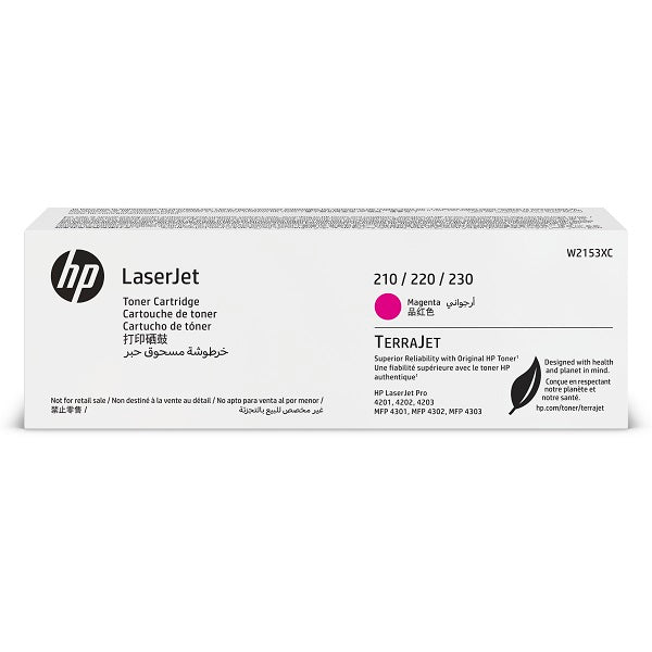 HP 210/220/230 Color LaserJet Pro 4201-4203, 4301-4303 MFP Magenta Contract Toner (5,500 Yield)