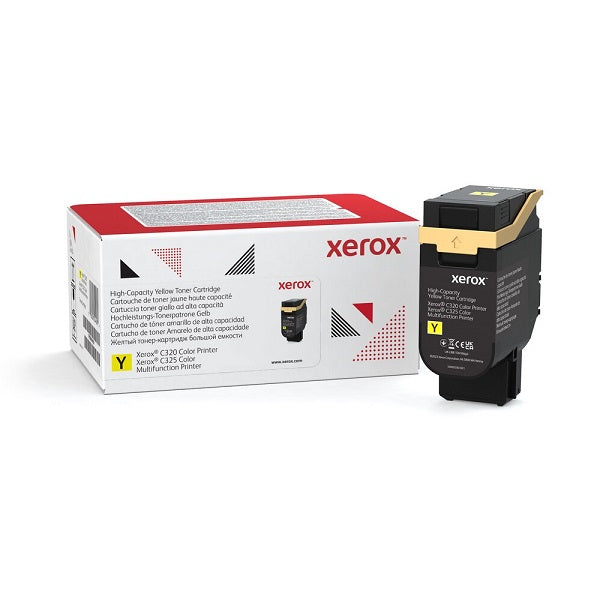 Xeroxm C320, C325 High Yield Yellow Toner Cartridge (5,500 Yield) (Use & Return) 006R04830(Copy)