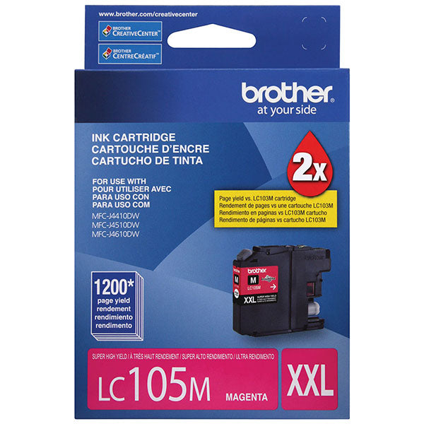 Brother Super High Yield Magenta Ink Cartridge (1200 Yield)