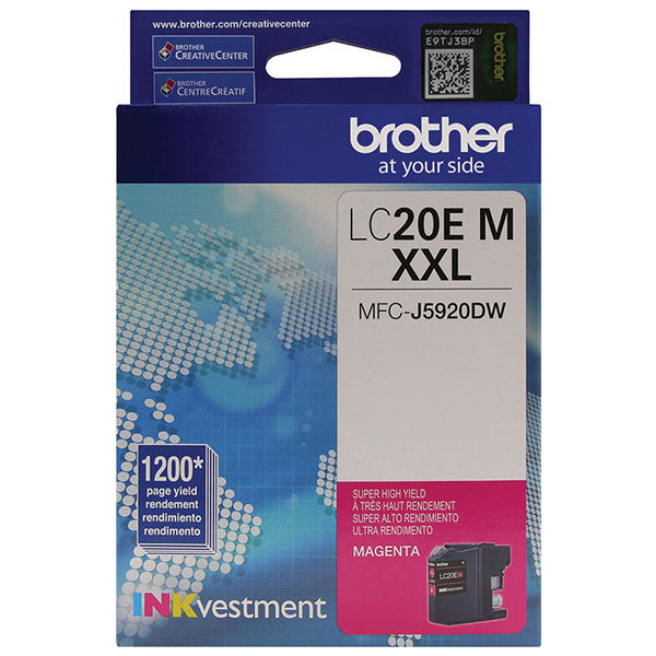 Brother Super High Yield XL Magenta Ink Cartridge (1200 Yield)