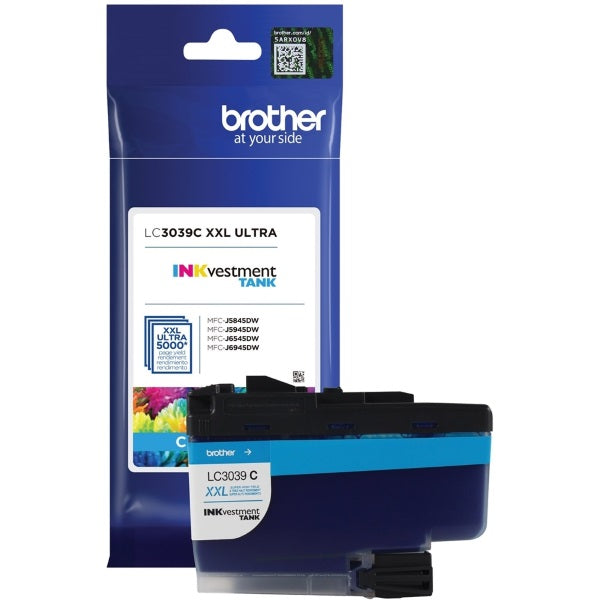 Brother Ultra High Yield Cyan Ink Cartridge (5000 Yield)
