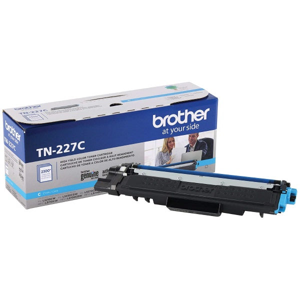 Brother High Yield Cyan Toner Cartridge (2300 Yield)