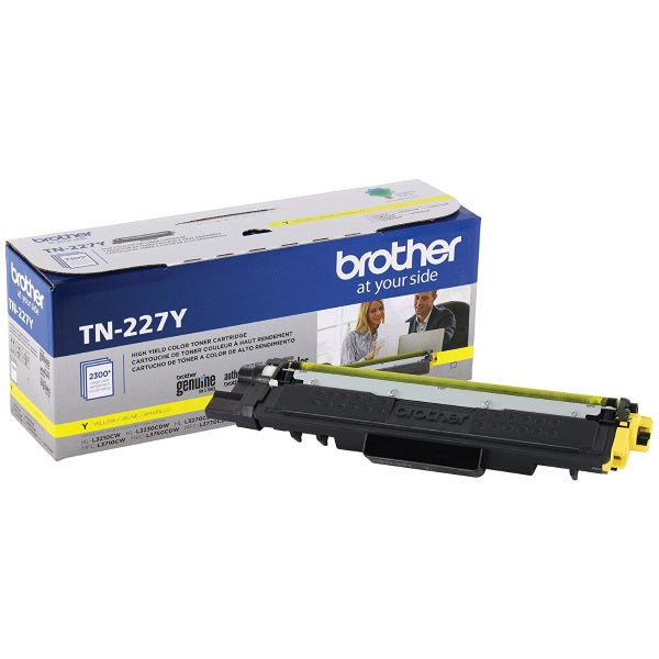 Brother High Yield Yellow Toner Cartridge (2300 Yield)