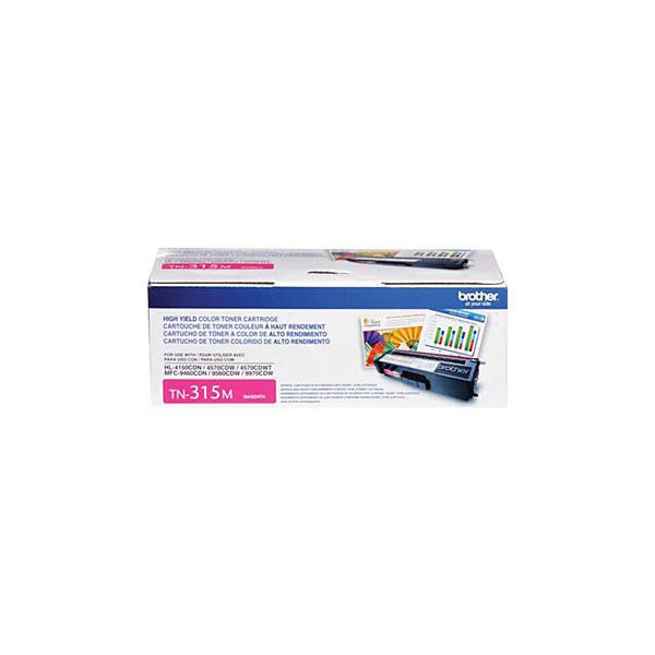 Brother High Yield Magenta Toner Cartridge (3500 Yield)