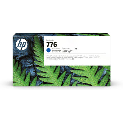 HP 776 (1XB04A) Chromatic Blue Ink Cartridge (1L)