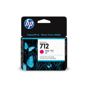 HP 712 (3ED68A) Magenta Ink Cartridge (29 ml)