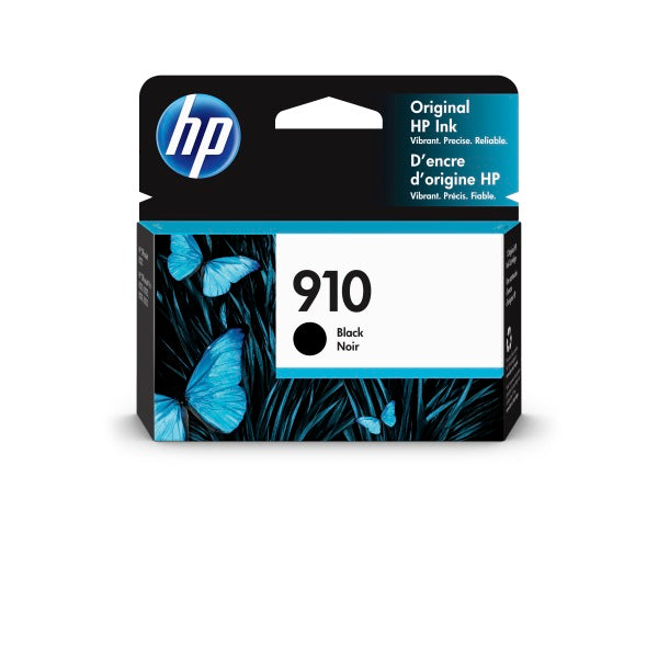 HP 910 (3YL61AN) Black Original Ink Cartridge (300 Yield)