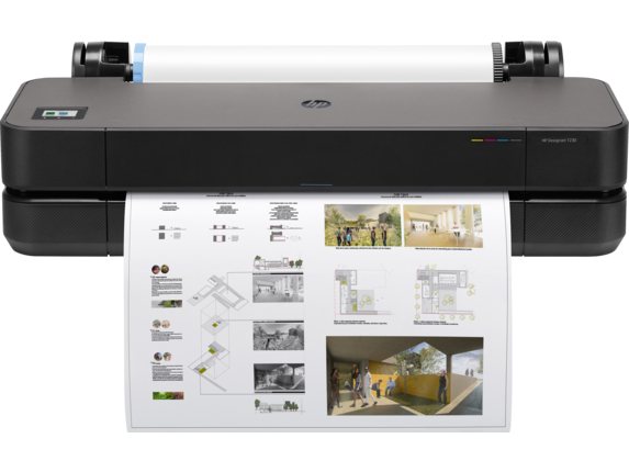 HP DesignJet T230 24-in Printer with 2-year Next Business Day Support