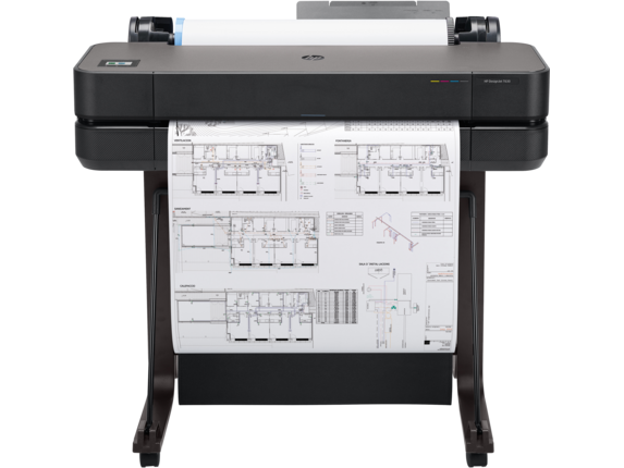 HP DesignJet T630 Large Format Wireless Plotter Printer - 24", with Mobile Printing