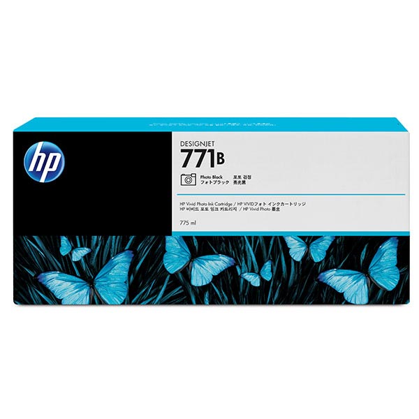 HP 771A (B6Y15A) Matte Black Original Ink Cartridge (775 ml)