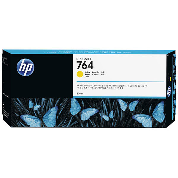 HP 764 (C1Q15A) Yellow Ink Cartridge (300ml)