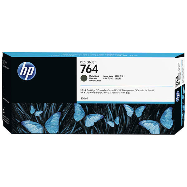 HP 764 (C1Q16A) Matte Black Ink Cartridge (300ml)