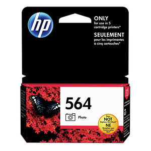 HP 564 (CB317WN) Photo Original Ink Cartridge (130 Yield - 4" x 6" Photos)
