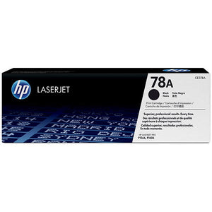 HP 78A (CE278A) Black Original LaserJet Toner Cartridge (2100 Yield)