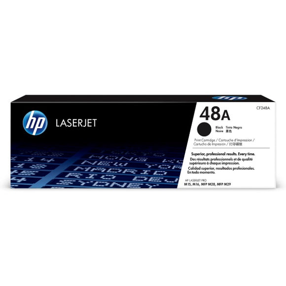 HP 48A (CF248A) Black Original LaserJet Toner Cartridge (1000 Yield)