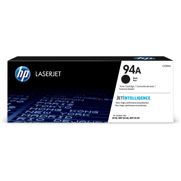 HP 94A (CF294A) Black Original LaserJet Toner Cartridge (1200 Yield)