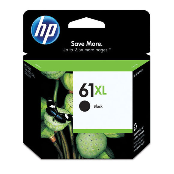 HP 61XL (CH563WN) High Yield Black Original Ink Cartridge (480 Yield)