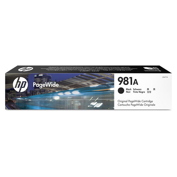 HP 981A (J3M71A) Black Original PageWide Cartridge (6000 Yield)