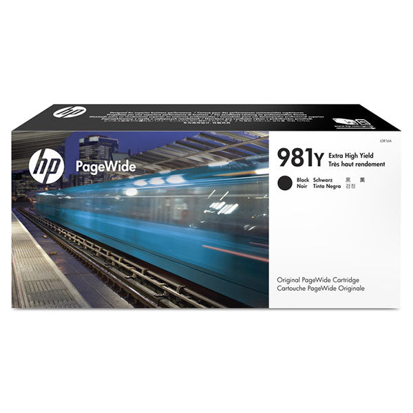 HP 981Y (L0R16A) Extra High Yield Black Original PageWide Cartridge (20000 Yield)