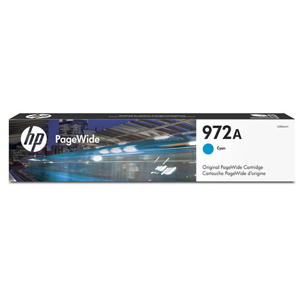 HP 972A (L0R86AN) Cyan Original PageWide Cartridge (3000 Yield)