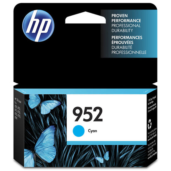 HP 952 (L0S49AN) Cyan Original Ink Cartridge (700 Yield)