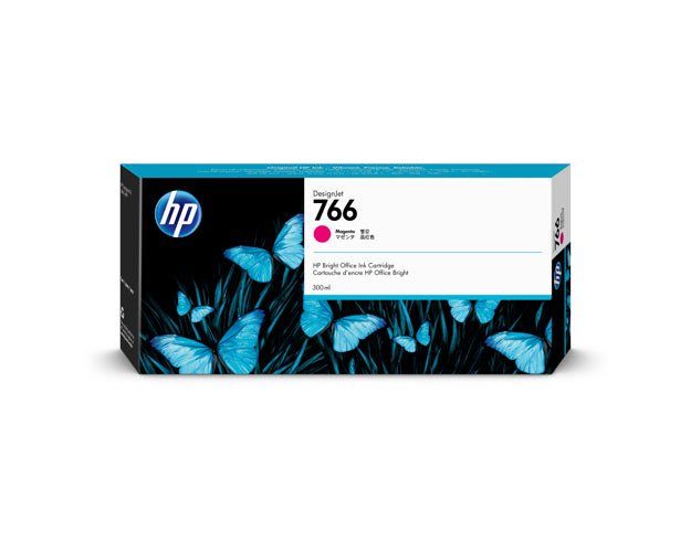 HP 766 (P2V90A) Magenta Ink Cartridge (300ml)