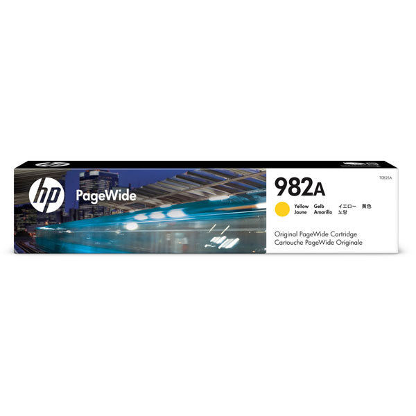 HP 982A (T0B25A) Yellow Original PageWide Cartridge (8000 Yield)