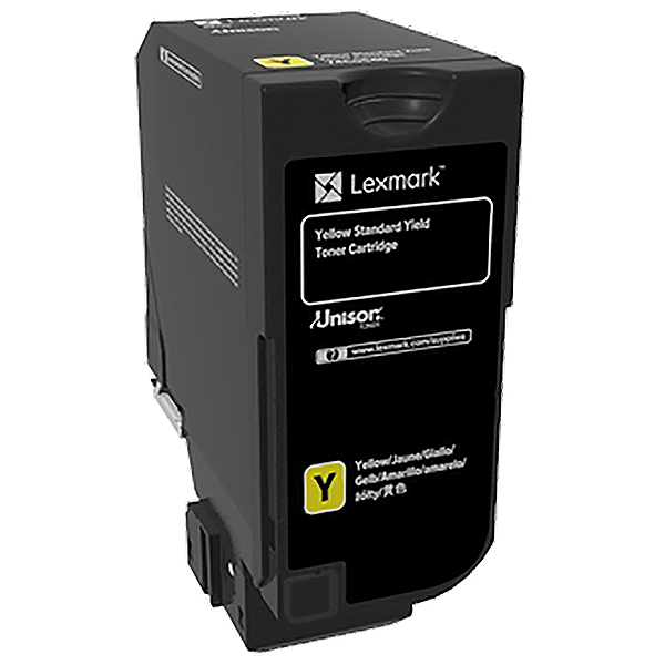 Lexmark Yellow Toner Cartridge (7000 Yield) (74C0S40)