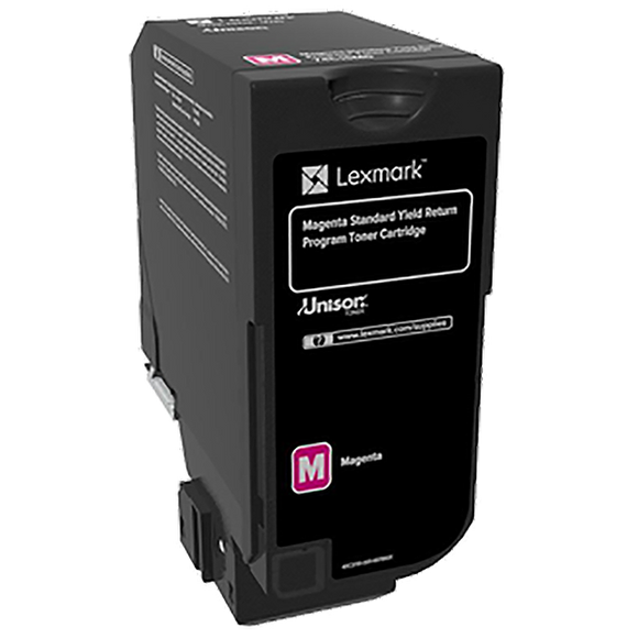 Lexmark Magenta Return Program Toner Cartridge (7000 Yield)