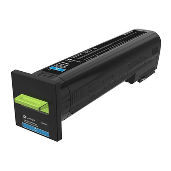 Lexmark High Yield Cyan Return Program Toner Cartridge (17000 Yield)