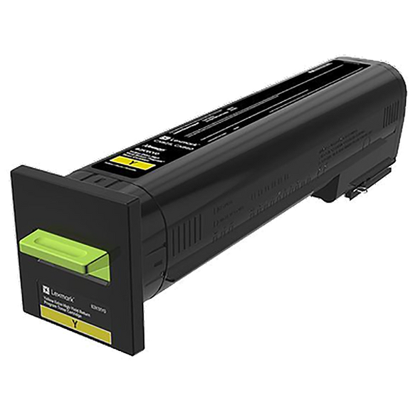 Lexmark Extra High Yield Yellow Return Program Toner Cartridge (22000 Yield) (82K1XY0)
