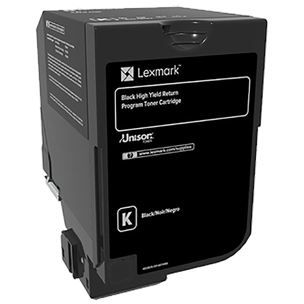 Lexmark High Yield Black Return Program Toner Cartridge (25000 Yield) (84C1HK0)